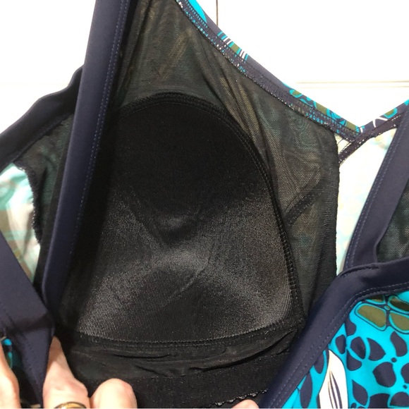 Silhouette Collections Ladies 1 Pc Swimsuit 18 D Womenโs Bathing suit Floral - Picture 8 of 10